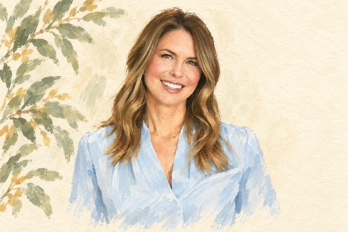 Hand-painted portrait of Kerrie Mohr